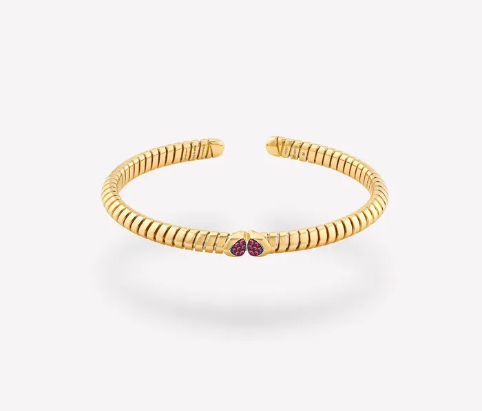 Marina B Trisolina Ruby Pav Bangle Bracelets