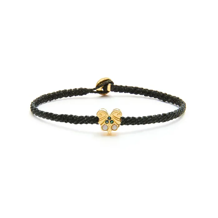 Mariposa Macrame Bracelet in 10k Gold Scosha Bracelets