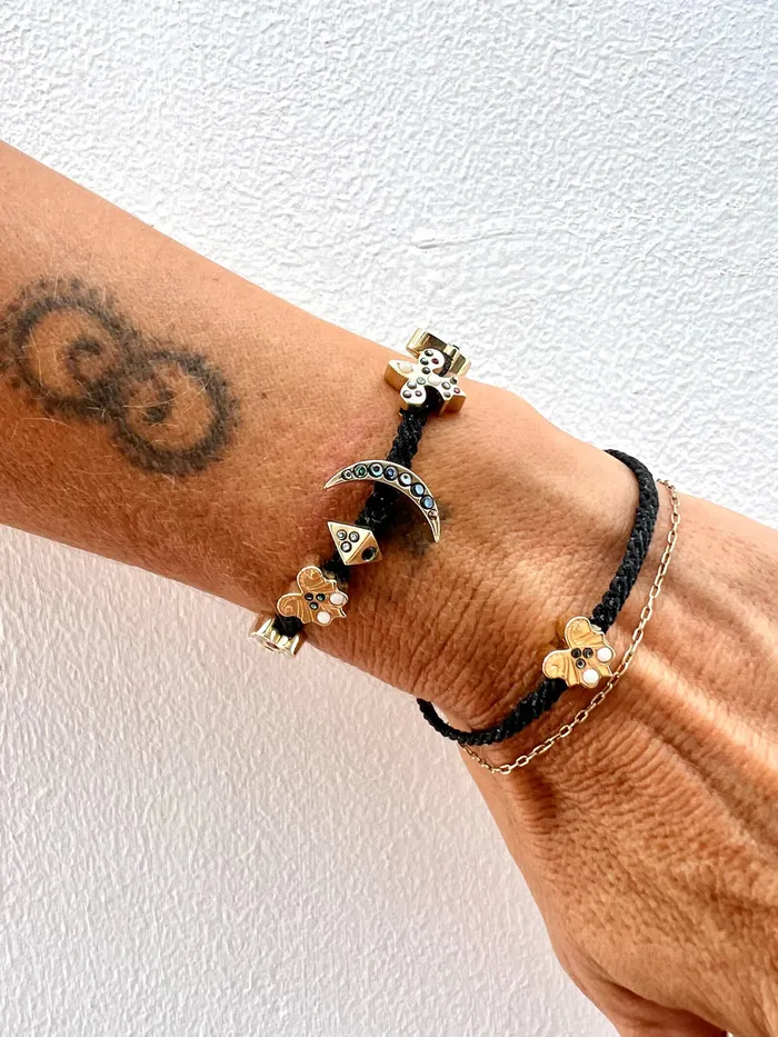 Mariposa Macrame Bracelet in 10k Gold Scosha Bracelets