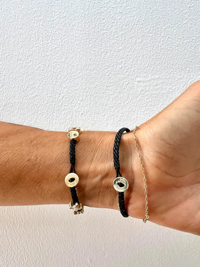 Mariposa Macrame Bracelet in 10k Gold Scosha Bracelets