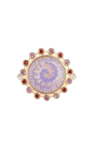 Marlo Laz Rings Tie Dye Signet Ring