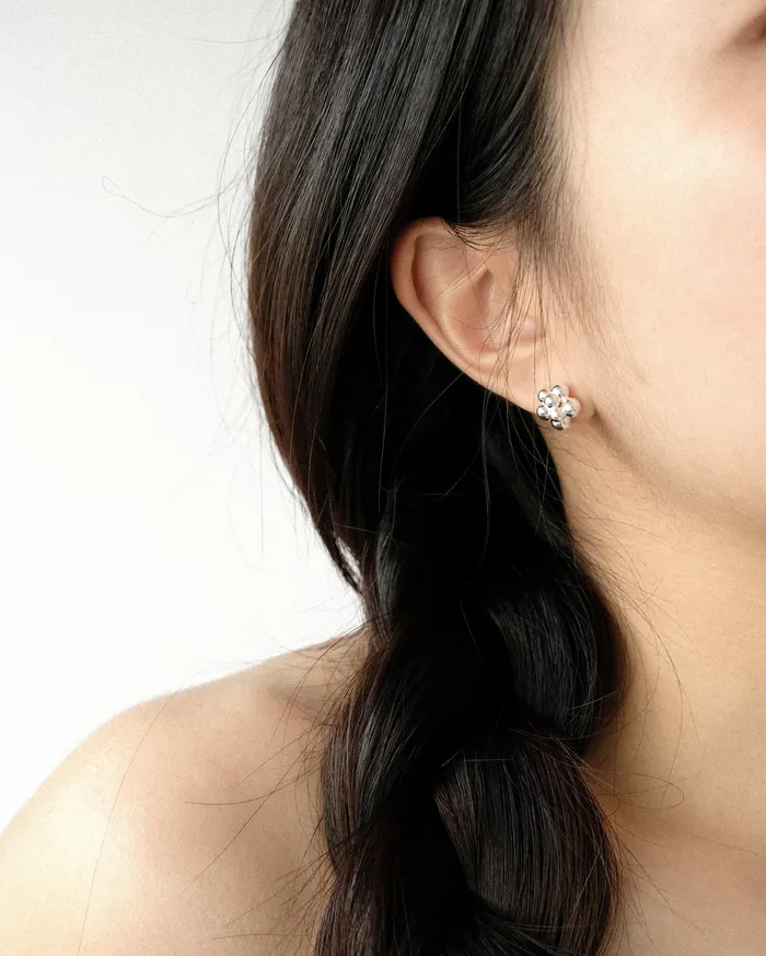 MYJN Elinor Mini Bobble Grape Stud Earrings Earrings