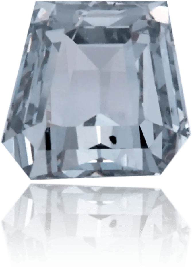 Natural Blue Diamond Shield 073 ct Polished Langerman Diamonds Earrings