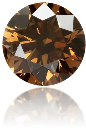 Natural Brown Diamond Round 056 ct Polished Langerman Diamonds Earrings Natural Brown Diamond Round 056 ct Polished Langerman Diamonds Earrings