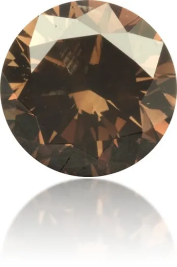 Natural Brown Diamond Round 108 ct Polished Langerman Diamonds Earrings