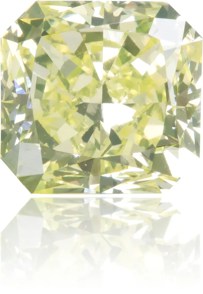 Natural Green Diamond Square 117 ct Polished Langerman Diamonds Earrings