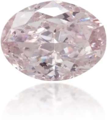 Natural Pink Diamond Oval 020 ct Polished Langerman Diamonds Earrings