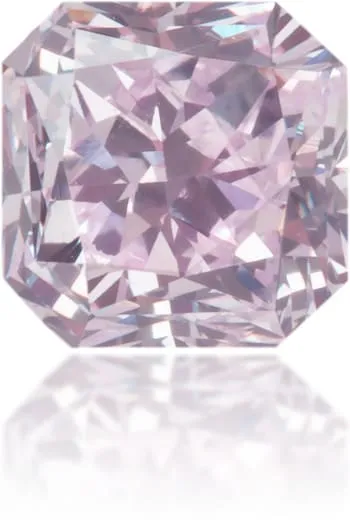 Natural Purple Diamond Square 052 ct Polished Langerman Diamonds Earrings Natural Purple Diamond Square 052 ct Polished Langerman Diamonds Earrings