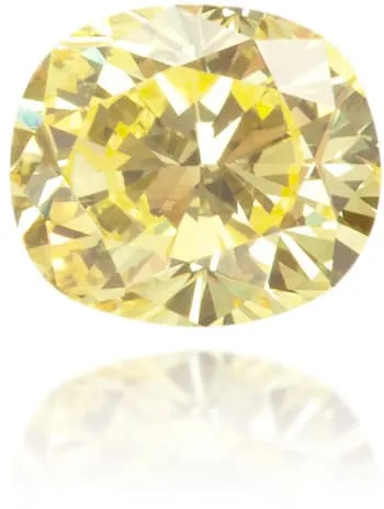 Natural Yellow Diamond Oval 020 ct Polished Langerman Diamonds Earrings