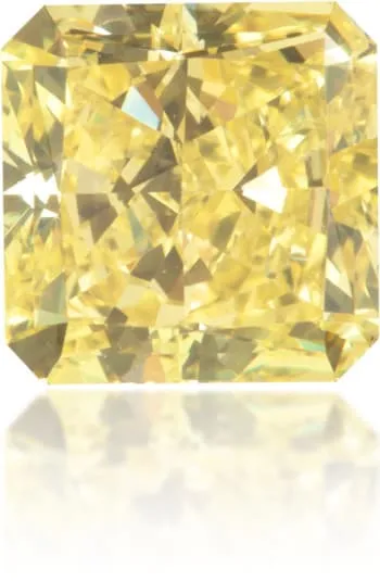 Natural Yellow Diamond Square 107 ct Polished Langerman Diamonds Earrings Natural Yellow Diamond Square 107 ct Polished Langerman Diamonds Earrings