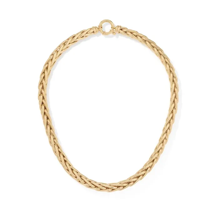 Necklaces Adina Reyter Chunky Wheat Chain Necklace