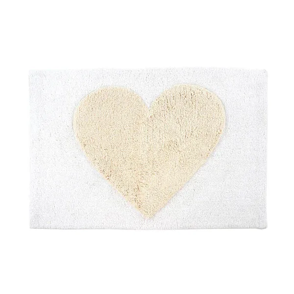 Necklaces Indaba Heart Bath Mat White Natural