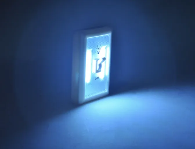 Necklaces Night Light LED Wall Switch Splash