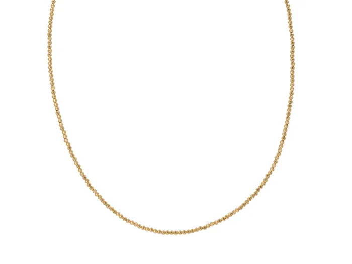 Necklaces Rachel Reid 14k 2mm Beaded Necklace
