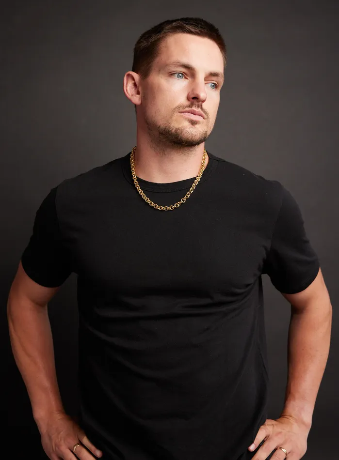 Necklaces WE ARE ALL SMITH 9mm Gold Round Cable Chain Necklace for Men