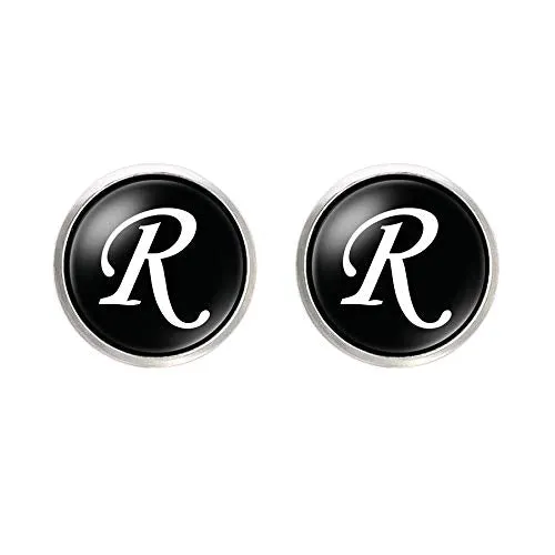 Necklaces Yellow Chimes Yellow Chimes Cufflinks for Men Alphabets Cuff links Letter R Statement Stainless Steel Cufflinks for Men and Boys Necklaces Yellow Chimes Yellow Chimes Cufflinks for Men Alphabets Cuff links Letter R Statement Stainless Steel Cufflinks for Men and Boys