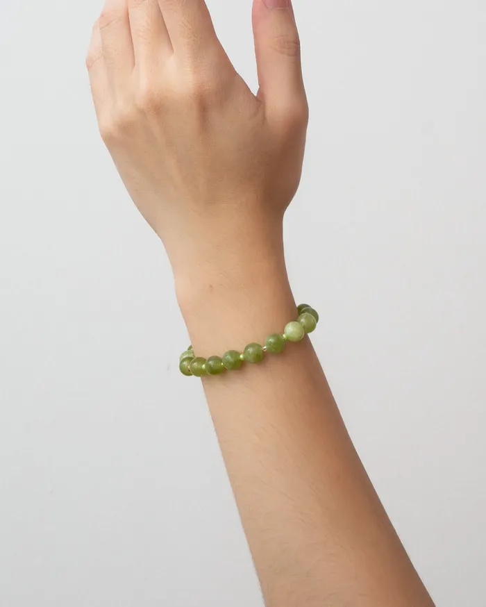 Nelli Grand Peridot Beaded Bracelet CUN Bracelets