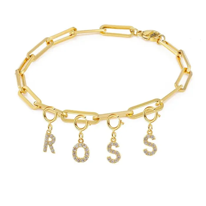 Paperclip Charm Bracelet Get Signatured Bracelets Paperclip Charm Bracelet Get Signatured Bracelets