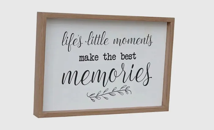 Paris Loft Earrings Memories Wall Art Sign
