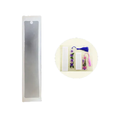 Resin Art Hub Earrings Rectangular Silicone Bookmark Mold