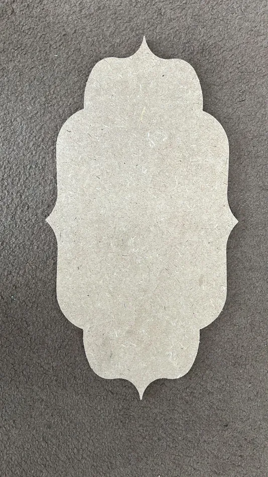 Resin Art Hub Earrings Welcome Board MDF Cutting