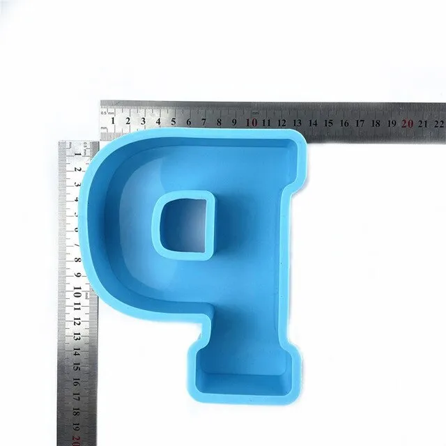 Resinarthub Capital Letter Alphabet Silicone Mold Earrings