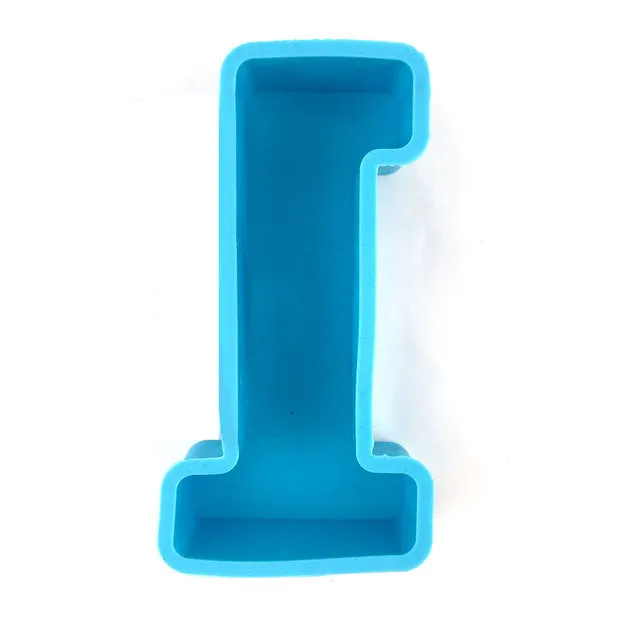 Resinarthub Capital Letter Alphabet Silicone Mold Earrings