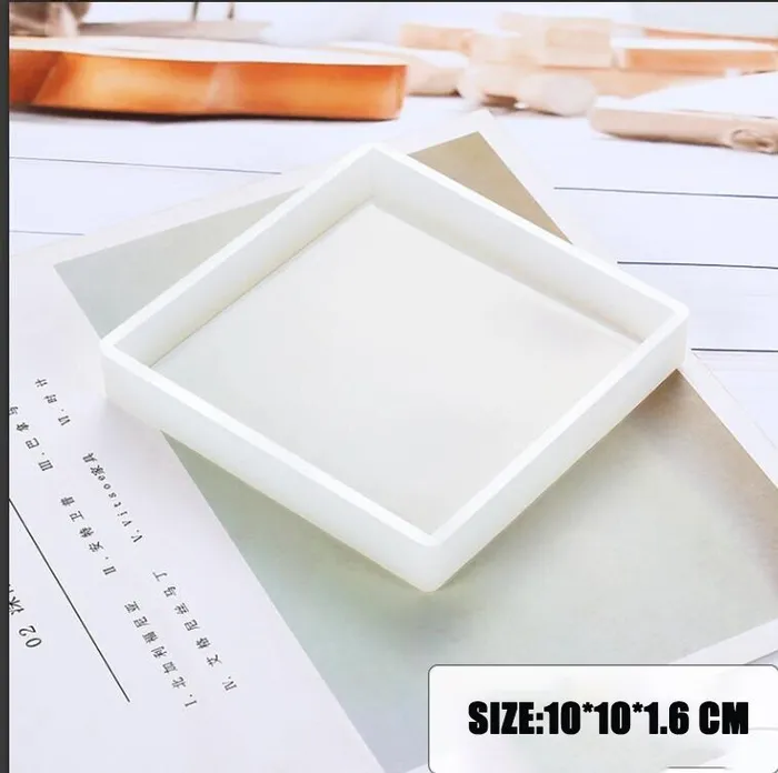 Resinarthub Earrings Coaster Silicone Mold 4 variants