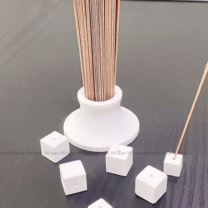 Resinarthub Necklaces Incense Holder Mold For Jesmonite Art