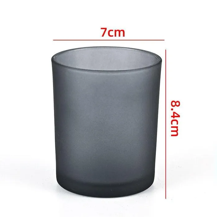 Resinarthub Necklaces Translucent Candle Jar With Wooden Lid 200ml