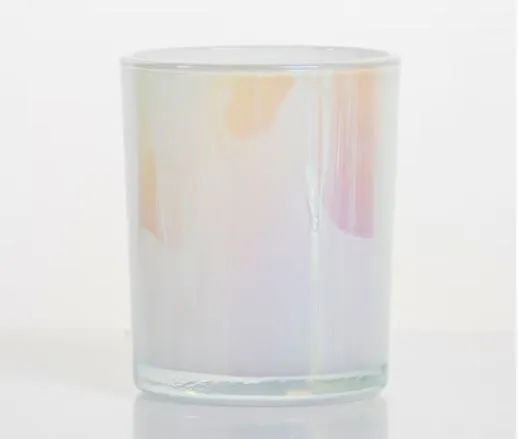 Resinarthub Necklaces Transparent Rainbow and Brown Shaded Candle Jar with lid for Candle Making 315ml Resinarthub Necklaces Transparent Rainbow and Brown Shaded Candle Jar with lid for Candle Making 315ml