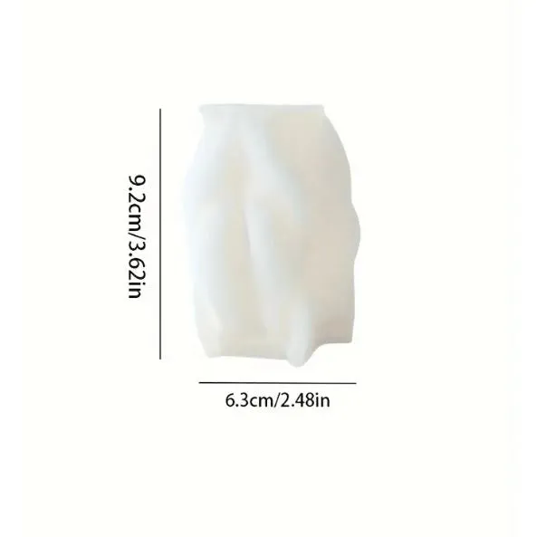 Resinarthub Rotating Pillar Shaped Candle Silicone Mold Rings
