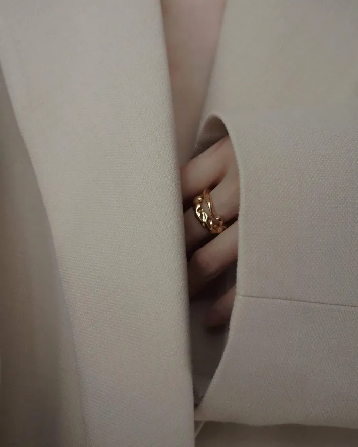 Rings Anka Bold Band Open Ring MYJN