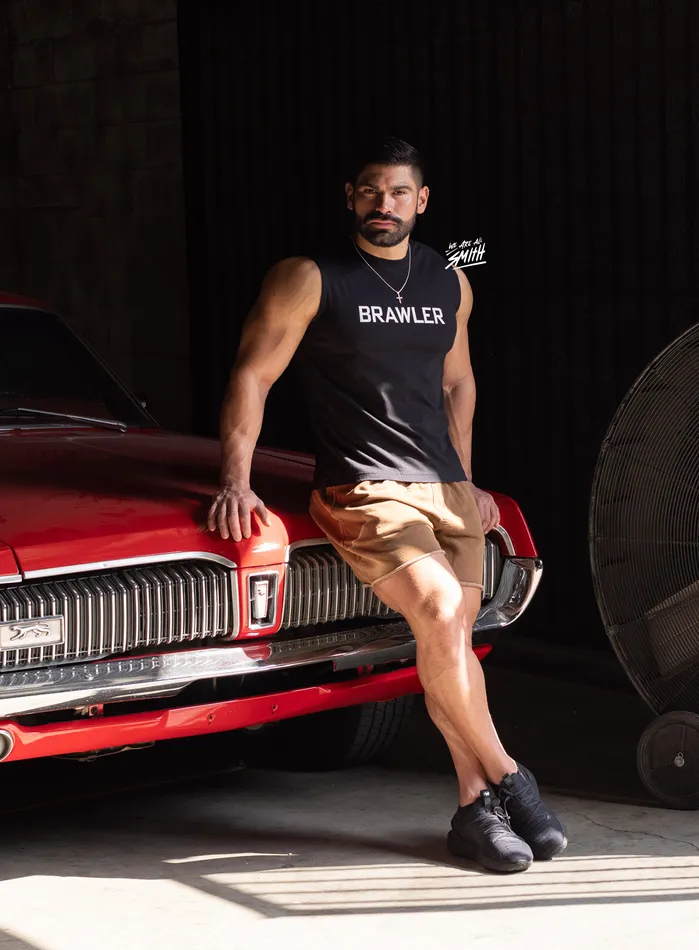 Rings BRAWLER Black Muscle Shirt WE ARE ALL SMITH