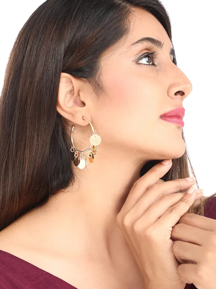 Rings Kairangi Kairangi Earrings for Women and Girls Studs and Hoops Earring Gold Plated Small Stud and Big Hoop Earring Western Hoop Earrings Combo Birthday Gift for girls women Anniversary Gift for Wife