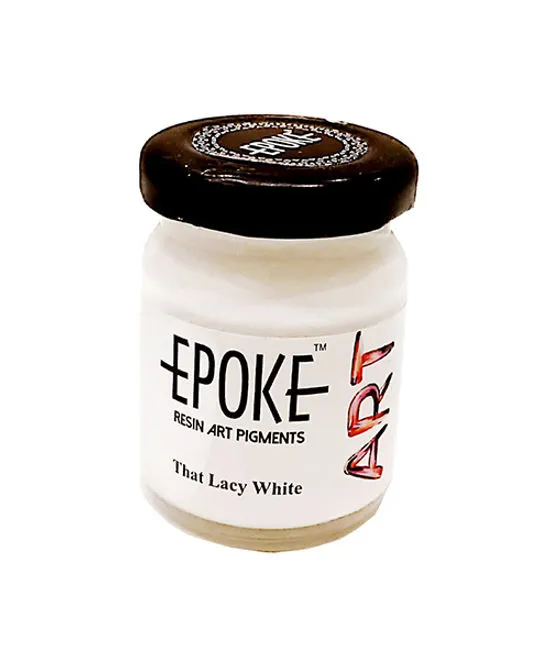Rings Lacy White Epoke Art Pigment 75g Epoke