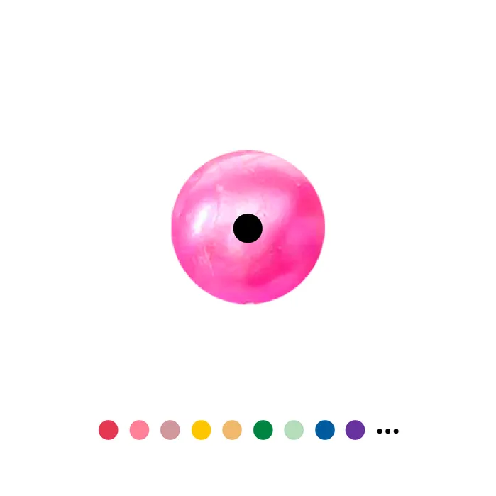 Rings LP07DRILLED Loose Pearl Round PreDrilled