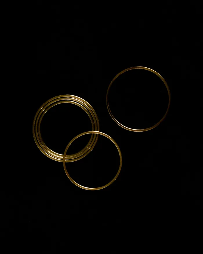Rings MYJN Ultra Thin Band Ring