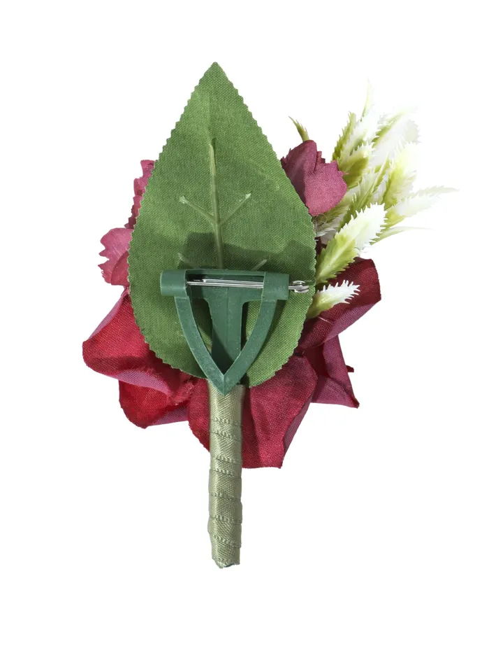 Rings Yellow Chimes Yellow Chimes Brooch for Men and Boys Red Floral Brooch for Men Suit Boutonniere Pin for Wedding Handmade Brooch Rose Boutonniere for Wedding Ceremony Anniversary