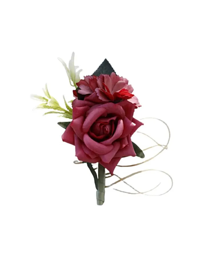 Rings Yellow Chimes Yellow Chimes Brooch for Men and Boys Red Floral Brooch for Men Suit Boutonniere Pin for Wedding Handmade Brooch Rose Boutonniere for Wedding Ceremony Anniversary
