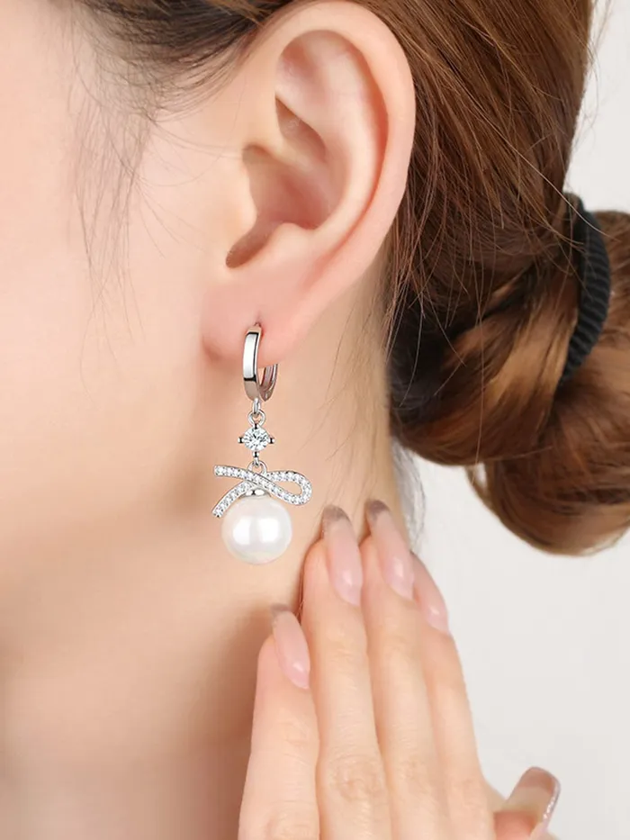 Rings Yellow Chimes Yellow Chimes Elegant Design Studded Crystal Silver Plated Drop Earrings for Women and Girls Silvertoned Glamour Spark