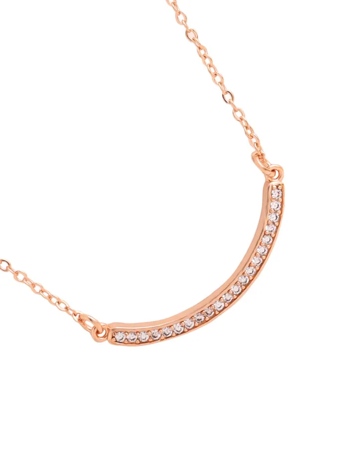 Rings Yellow Chimes Yellow Chimes Rosegold Necklace Minimalist Pendant Chain 50cm Adjustable Length Birthday Gift