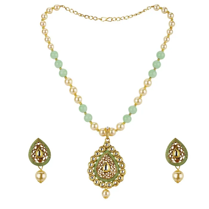 Rings Yellow Chimes Yellow Chimes Traditional Pearl Kundan Gold Plated Necklace Woth Drop Earrings For Women Rings Yellow Chimes Yellow Chimes Traditional Pearl Kundan Gold Plated Necklace Woth Drop Earrings For Women