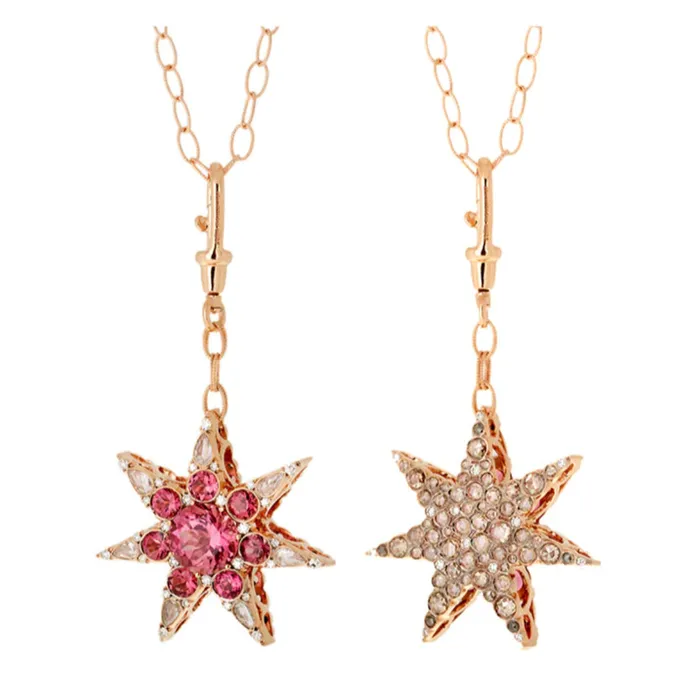 Selim Mouzannar ISTANBUL PENDANT PINK TOURMALINES DIAMONDS Necklaces