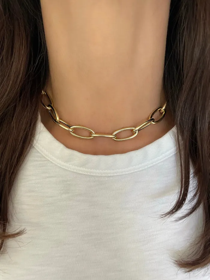 Shylee Rose Necklaces Jumbo Link Necklace
