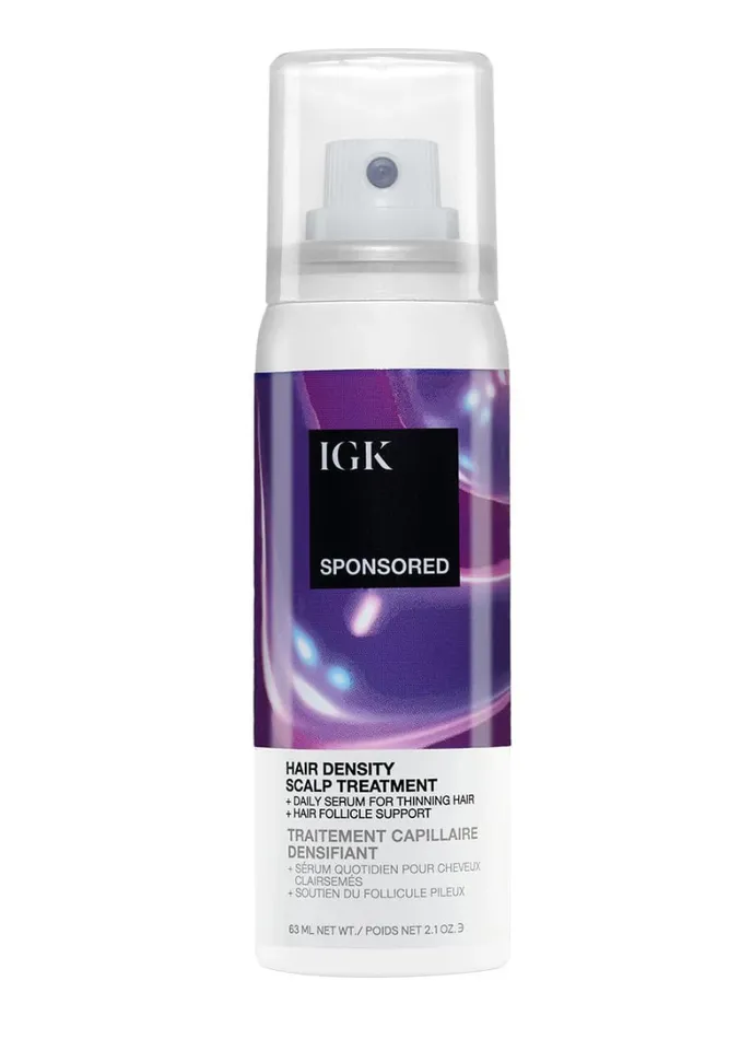 SPONSORED Hair Density Scalp Treatment IGK Hair Earrings