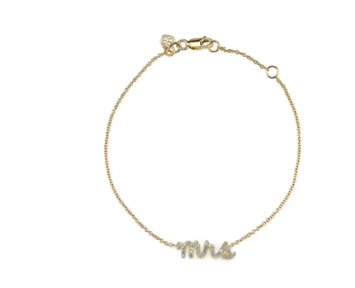 Sydney Evan Diamond Mrs Bracelet Bracelets