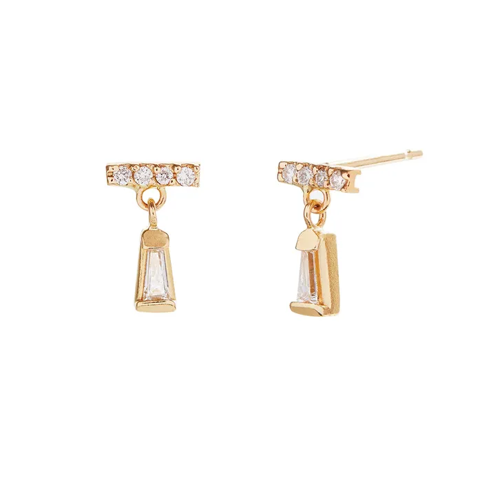The Diamond Sway Stud Scosha Earrings