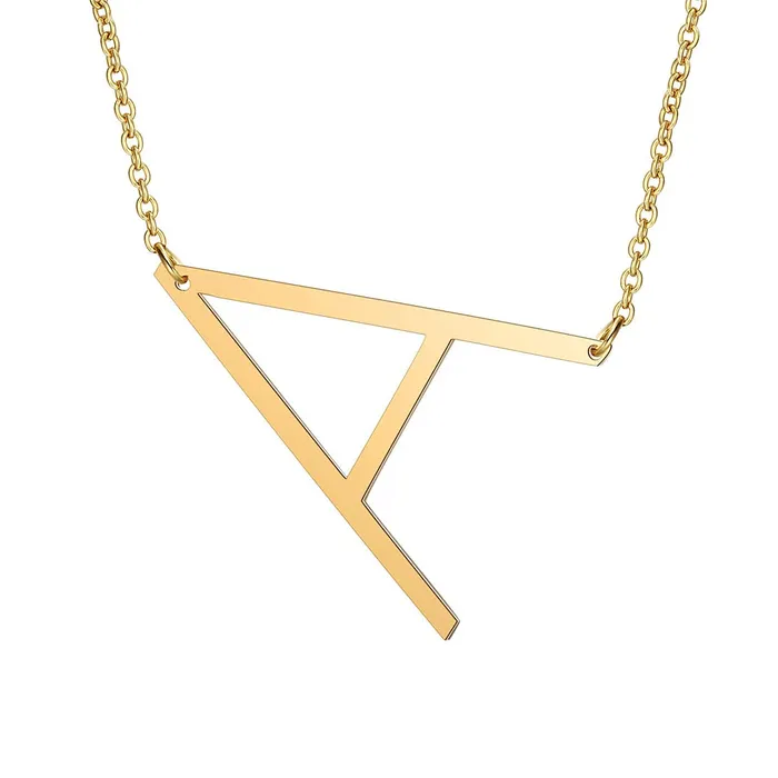 Yellow Chimes Alphabet Necklace for Women Initial Letter Alphabet A Pendant Stainless Steel Gold Plated Chain Pendant Necklace for Women and Girls Yellow Chimes Earrings Yellow Chimes Alphabet Necklace for Women Initial Letter Alphabet A Pendant Stainless Steel Gold Plated Chain Pendant Necklace for Women and Girls Yellow Chimes Earrings