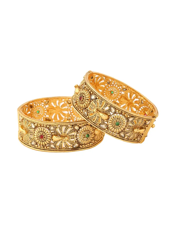 Yellow Chimes Bangles for Women Gold Toned Crystal Studded Peacock Designed Set of 2 Bangles for Women and Girls Yellow Chimes Necklaces Yellow Chimes Bangles for Women Gold Toned Crystal Studded Peacock Designed Set of 2 Bangles for Women and Girls Yellow Chimes Necklaces